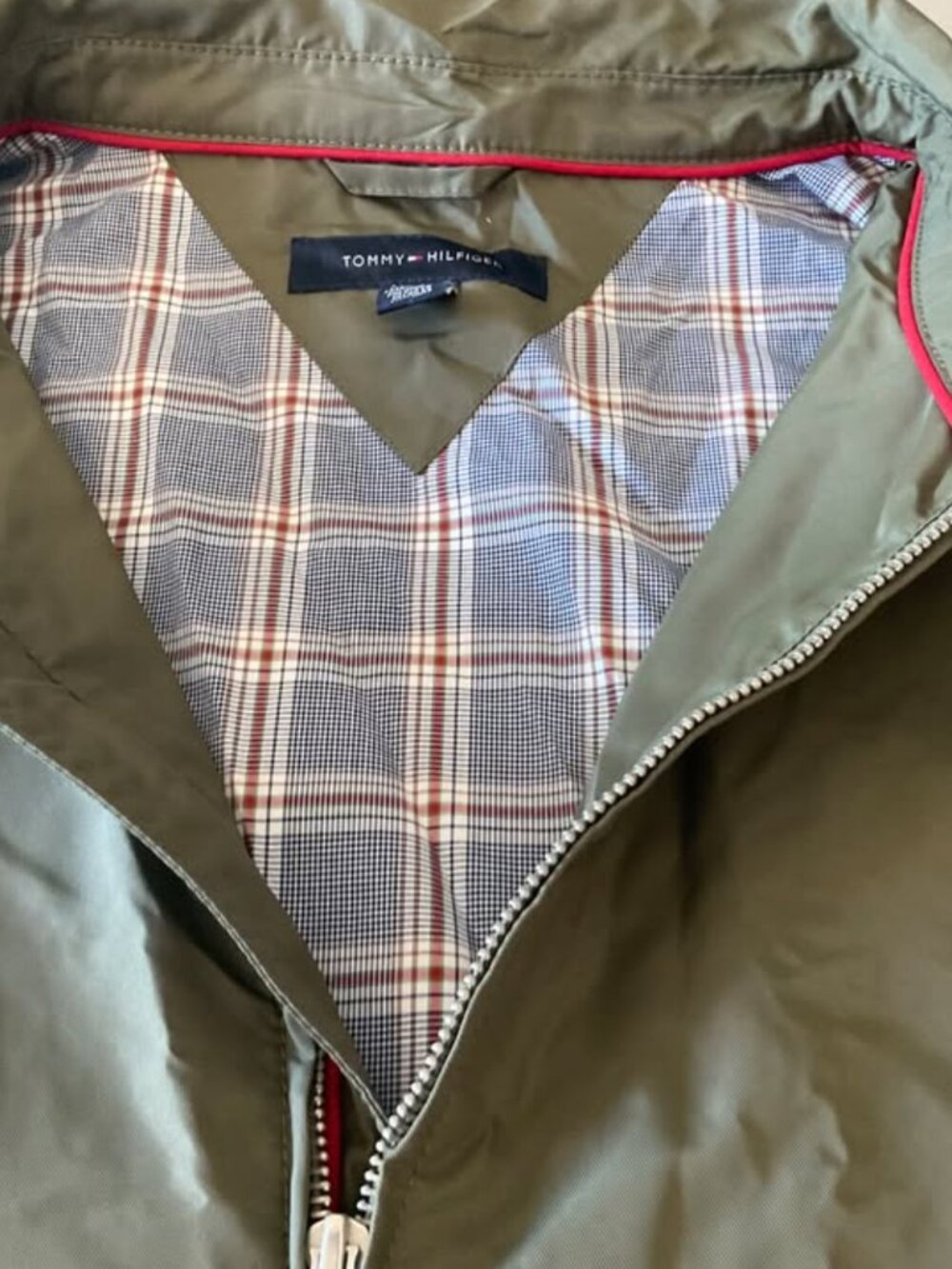 Tommy Hilfiger Green Windbreaker Jacket
